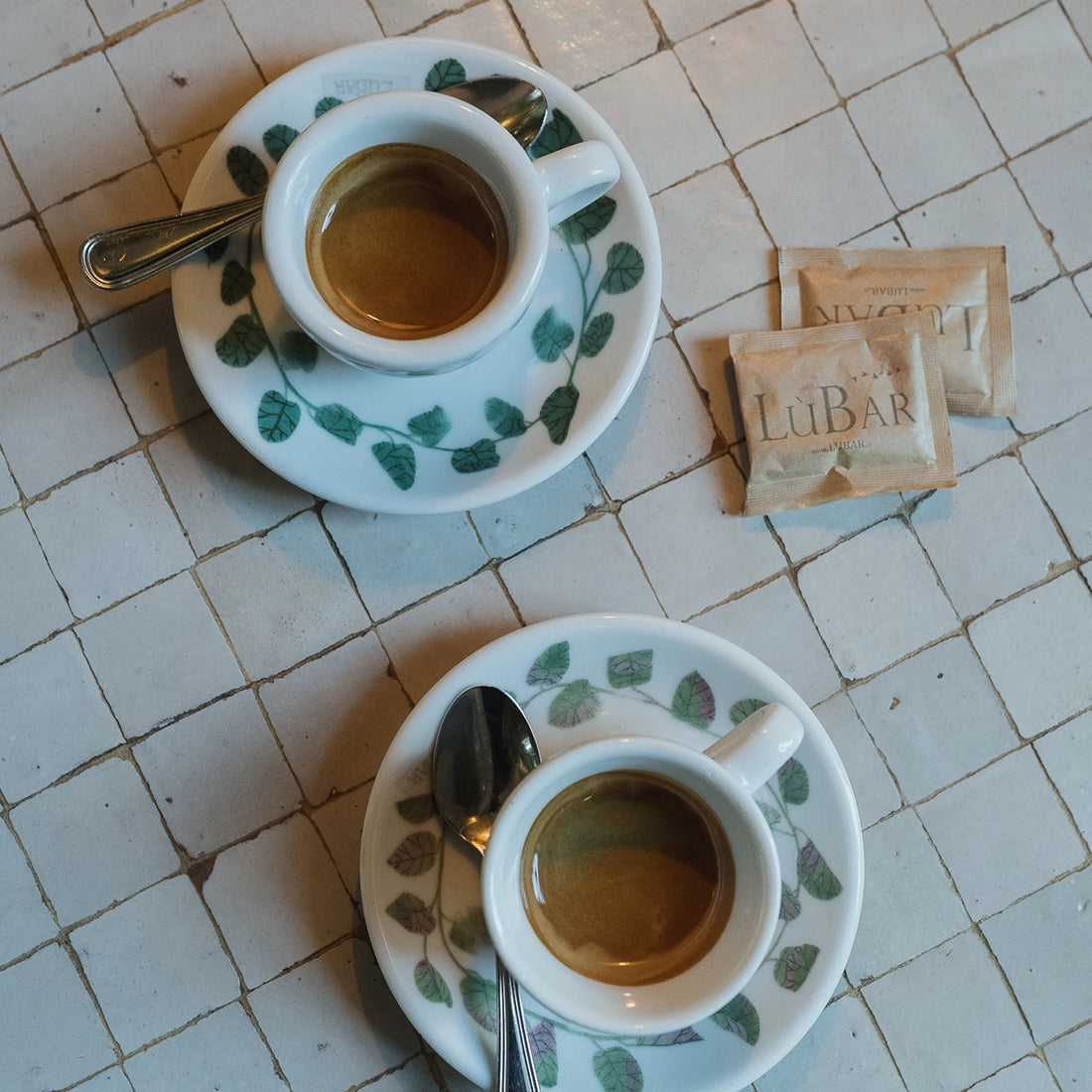 Tazzina da caffè decorata