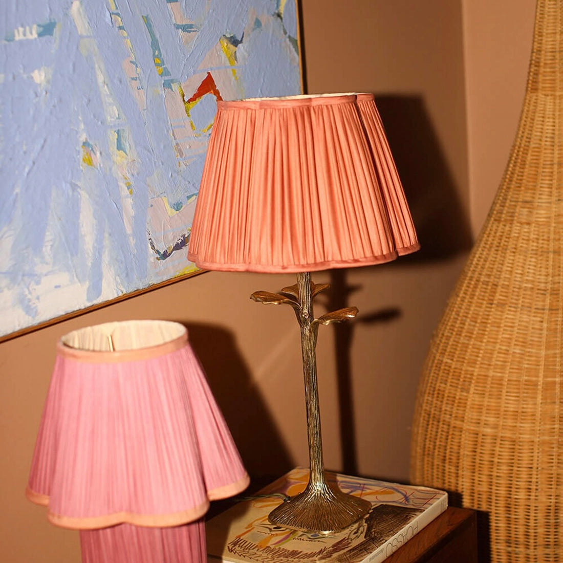 Lampada in ottone