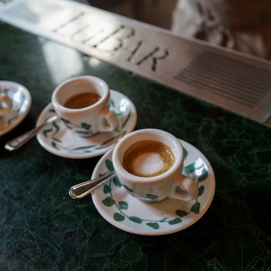 Tazzina da caffè decorata